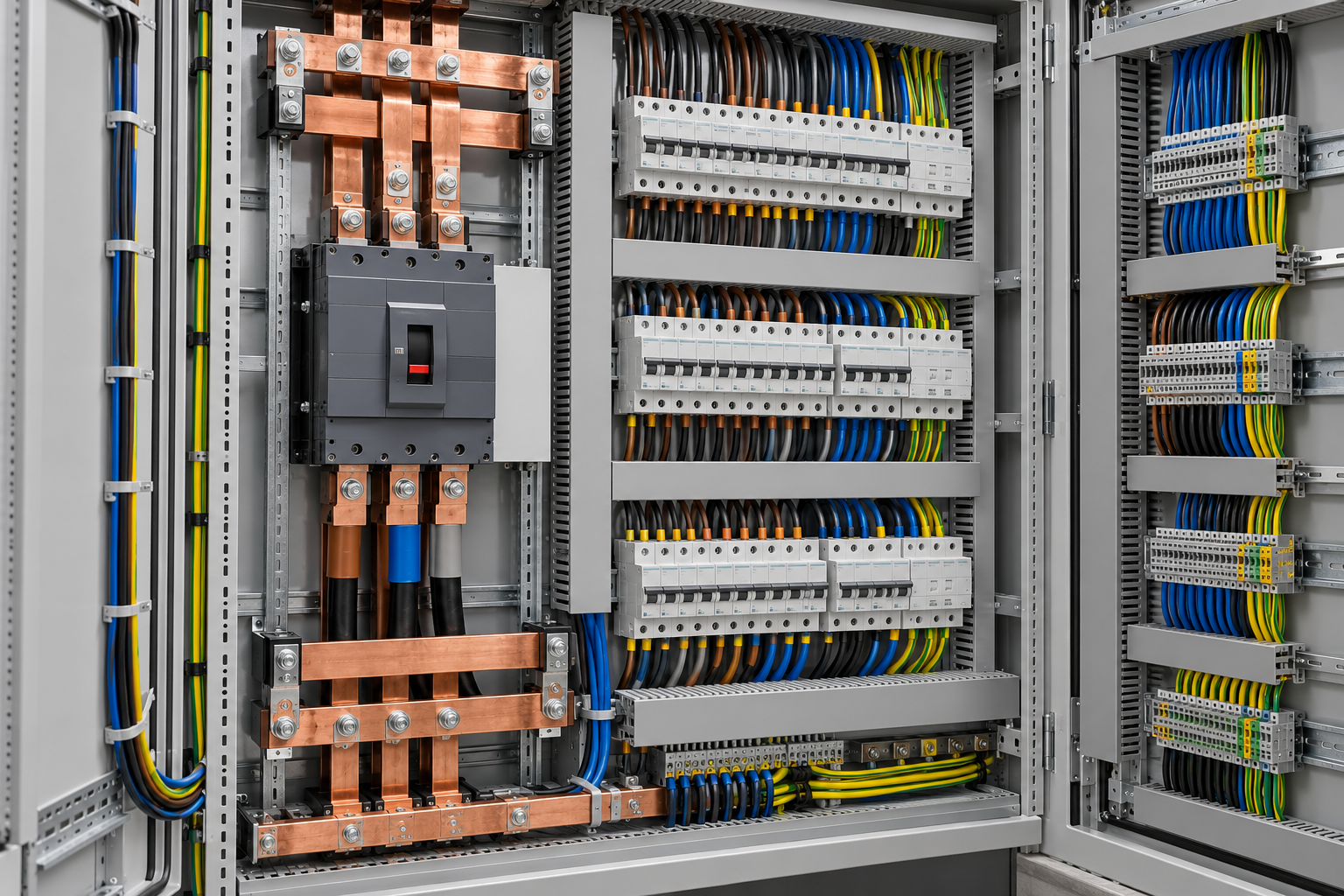 Tablou electric și aparataj de protecție